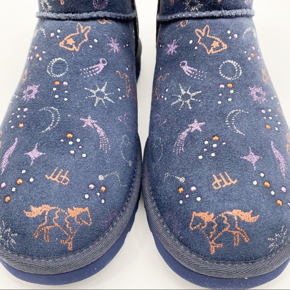UGG Classic MINI Zodiac Boots Color Starry Night - Picture 7 of 16
